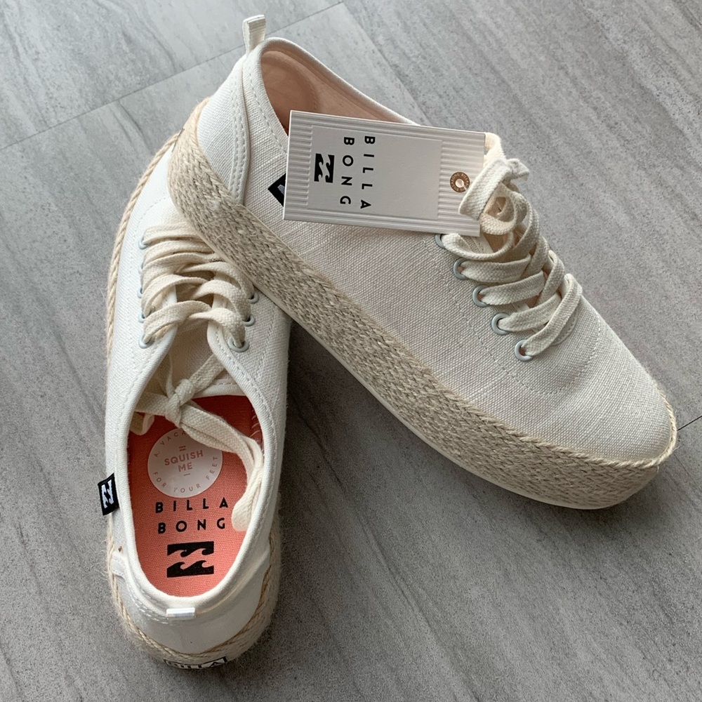 Billabong Puebla Canvas Platform Shoes